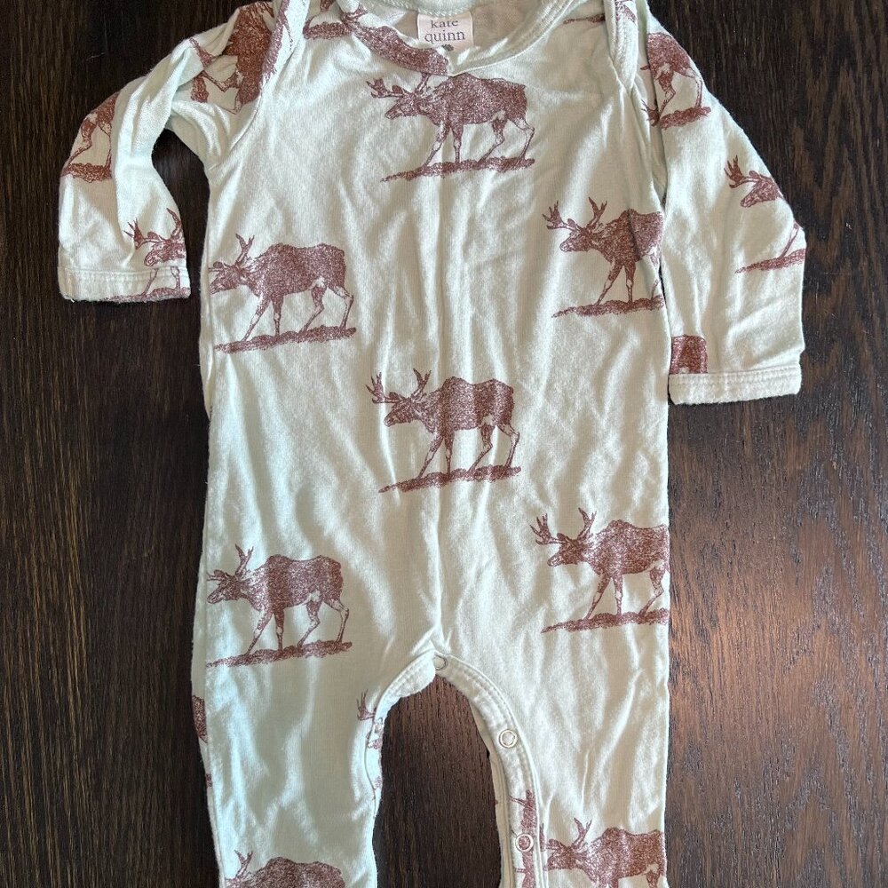 kate quinn Moose Bamboo Jumpsuit Romper